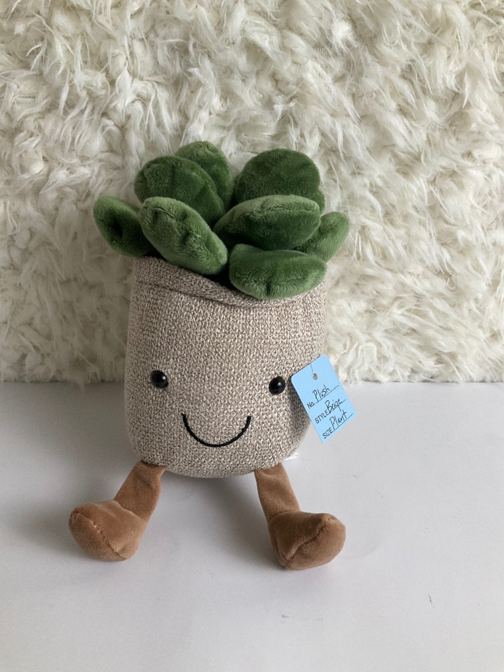 POTTED PLANT SUCCULENT PLUSH TOY/STUFFED ANIMAL!